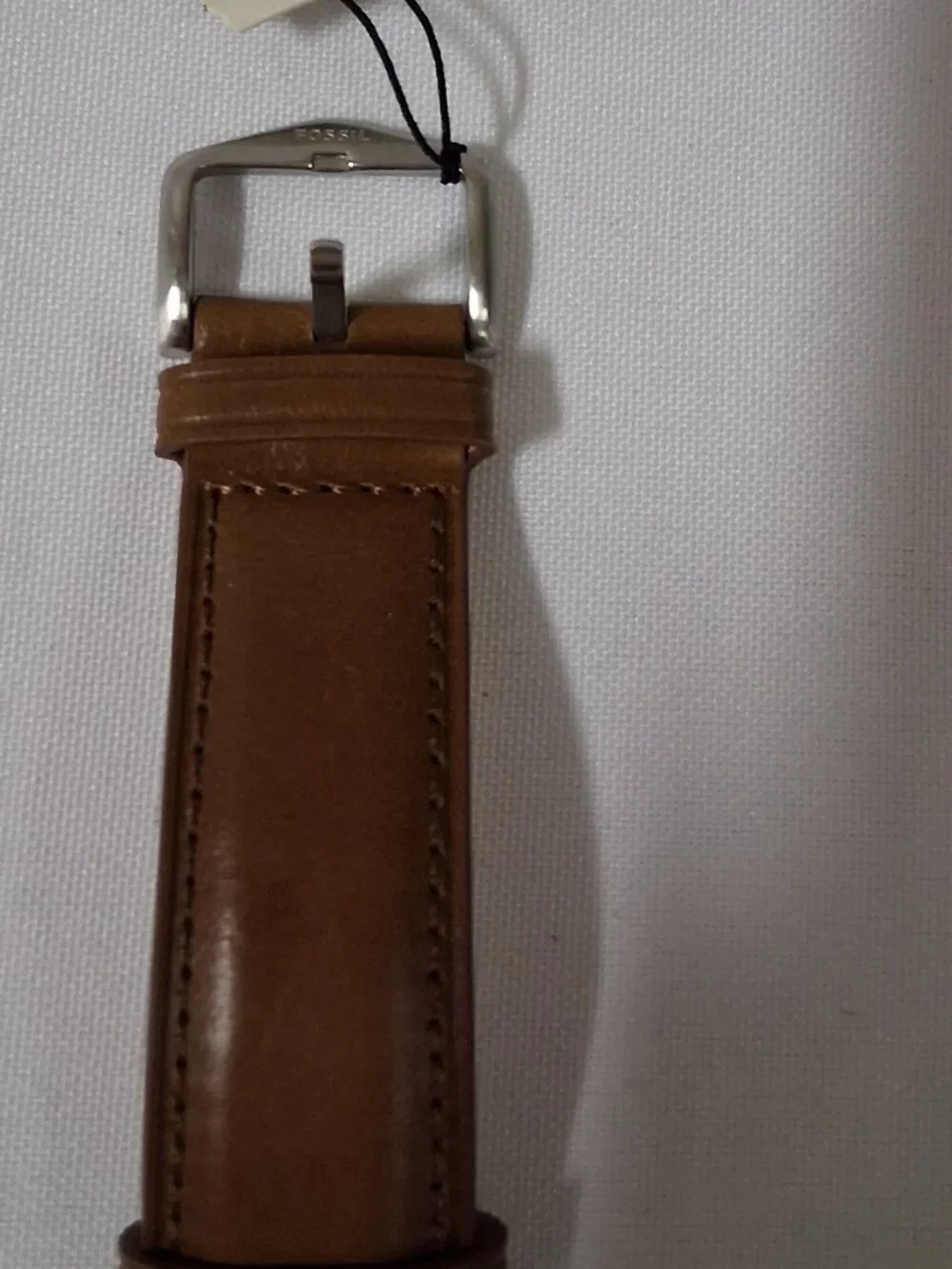 Fossil Men's Neutra Quartz Watch FS5408 – Stainless Steel Case & Brown Leather